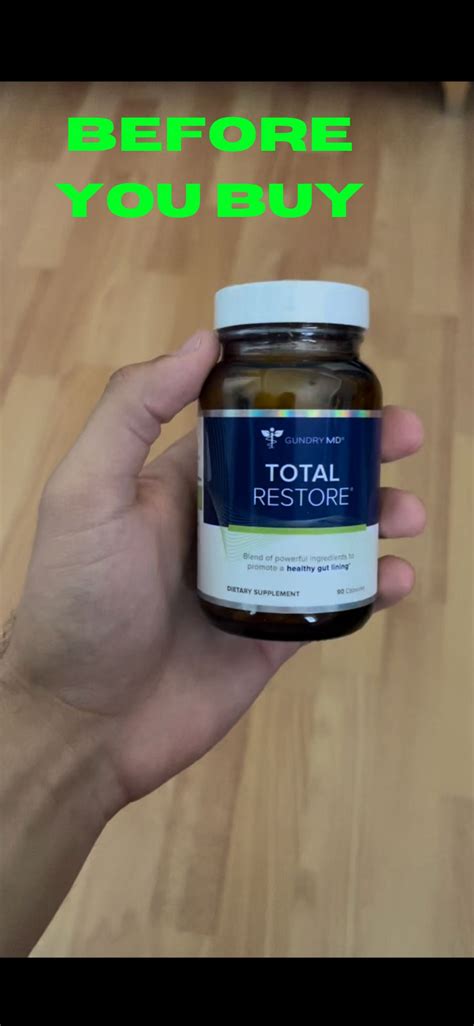 Amazon.com: Customer reviews: Gundry MD® Total Restore® .